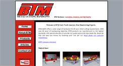 Desktop Screenshot of btmsaws.com